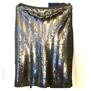 J. Crew Sequin Pencil Skirt